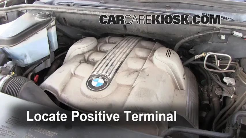 2006 BMW X5 4.4i 4.4L V8 Battery Jumpstart